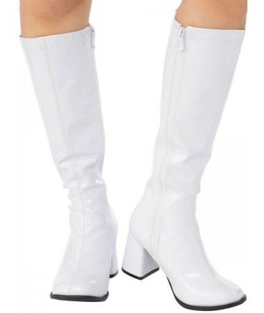 Go Go Boots White ADULT BUY